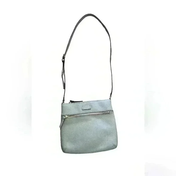 Kate Spade New York | Blue Lake's Edge Grove Street Rima Leather Crossbody Bag - Picture 1 of 6